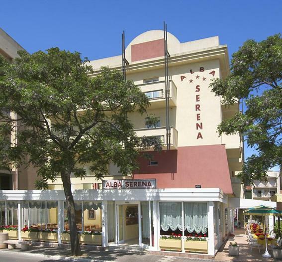 Hotel Alba Serena Misano Adriatico Exteriör bild
